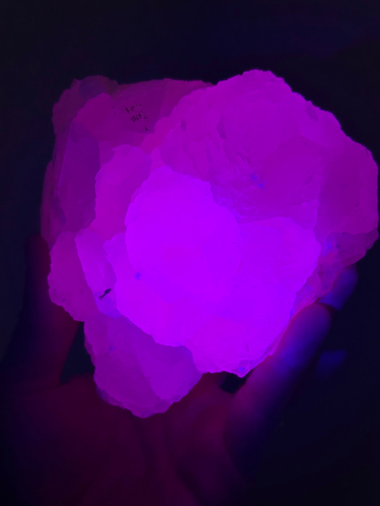 Mangano calcite fluorescente