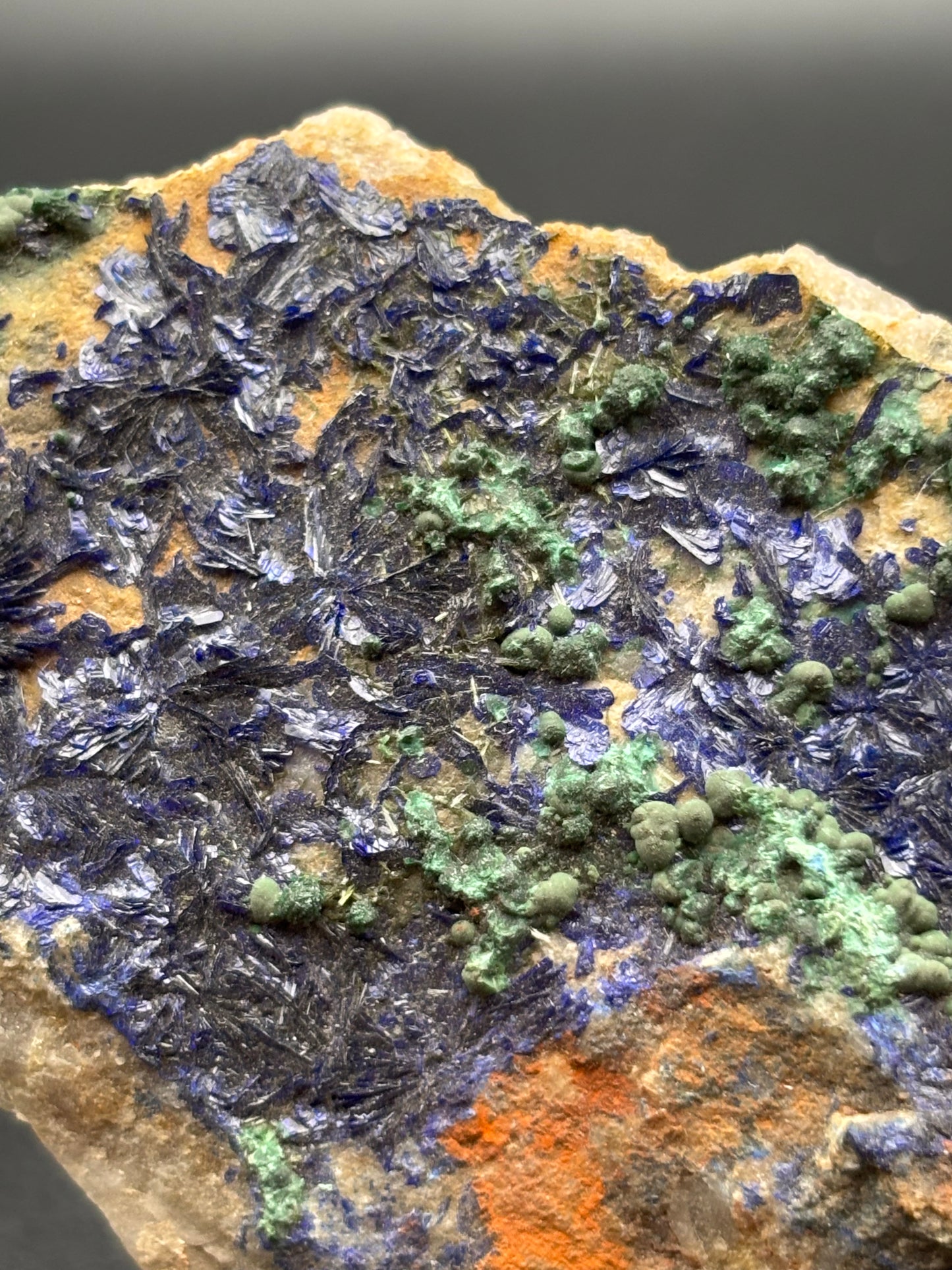 Azzurrite e malachite