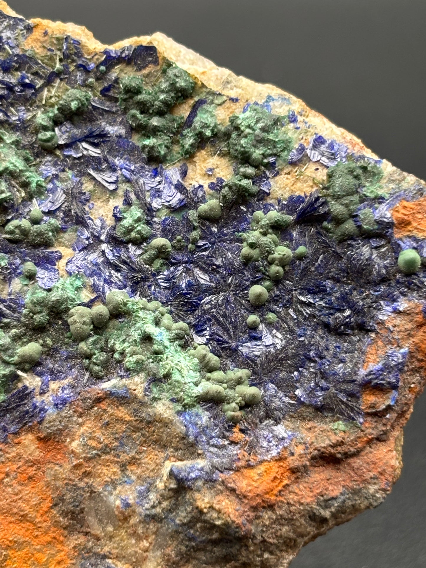 Azzurrite e malachite