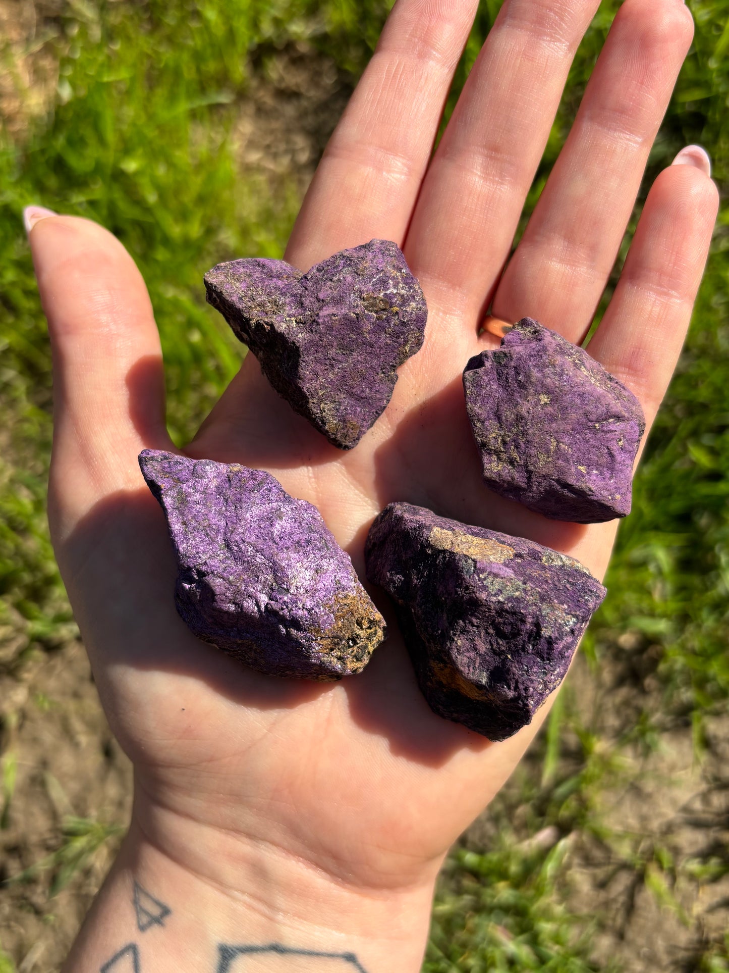 Purpurite grezza