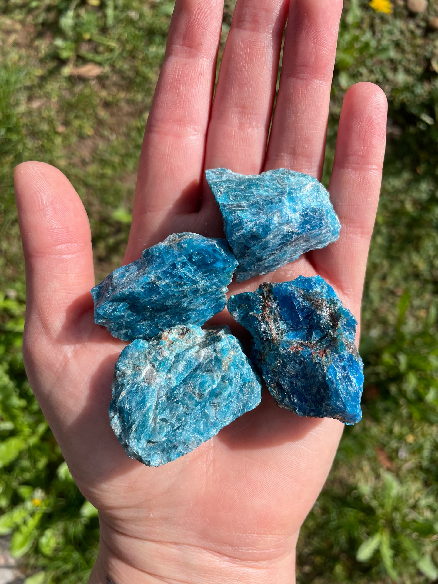 Apatite grezza