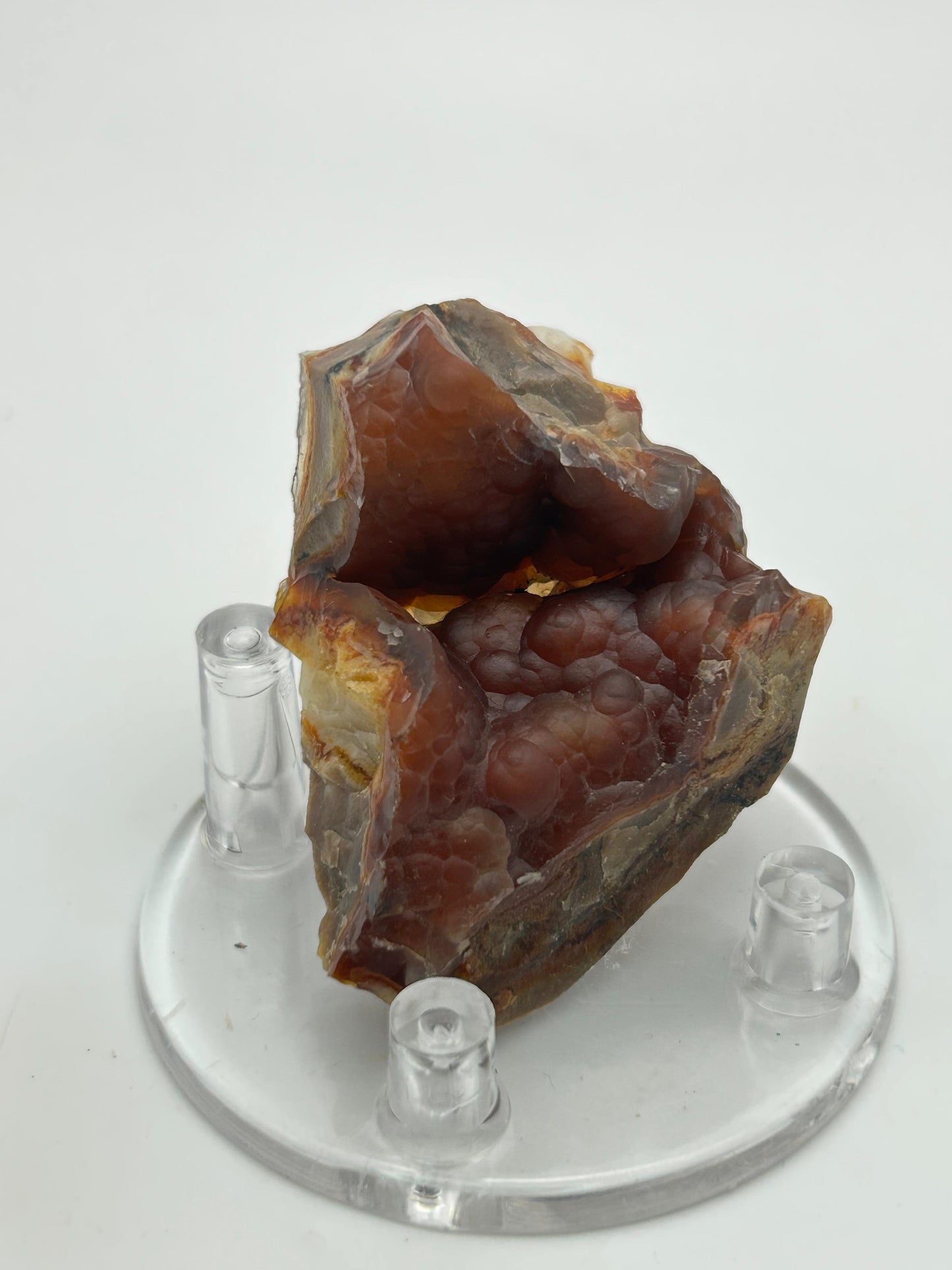 Calcedonio rosso grezzo