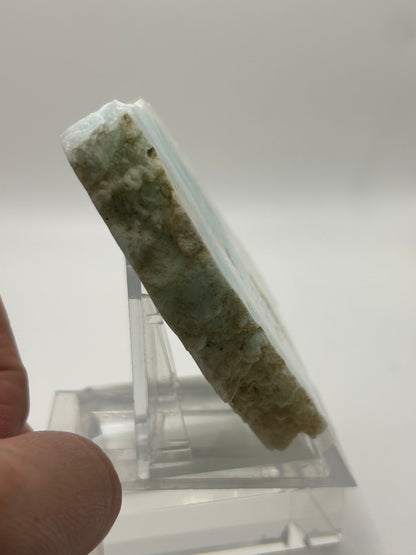 Grande fetta di larimar