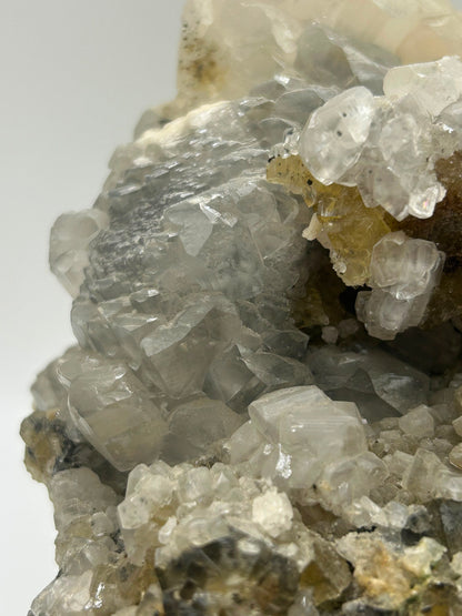 Fluorite gialla e calcite