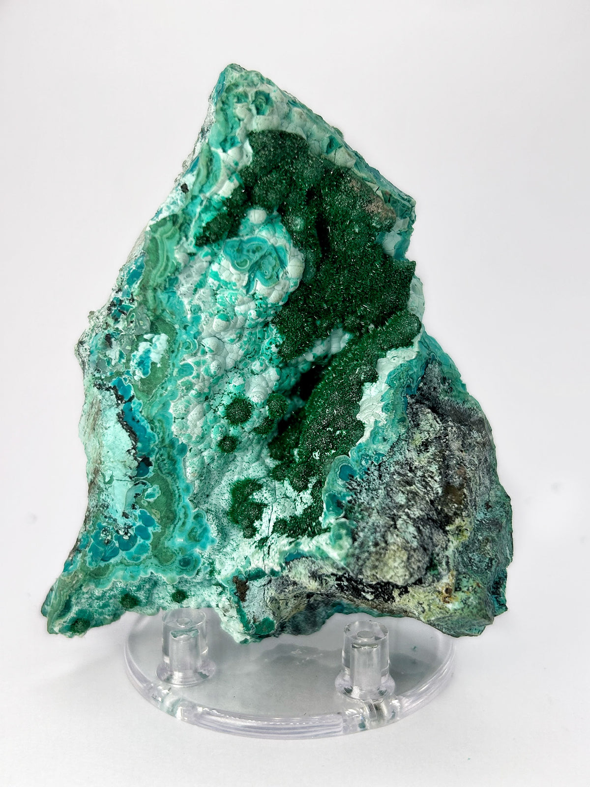 Crisocolla e malachite