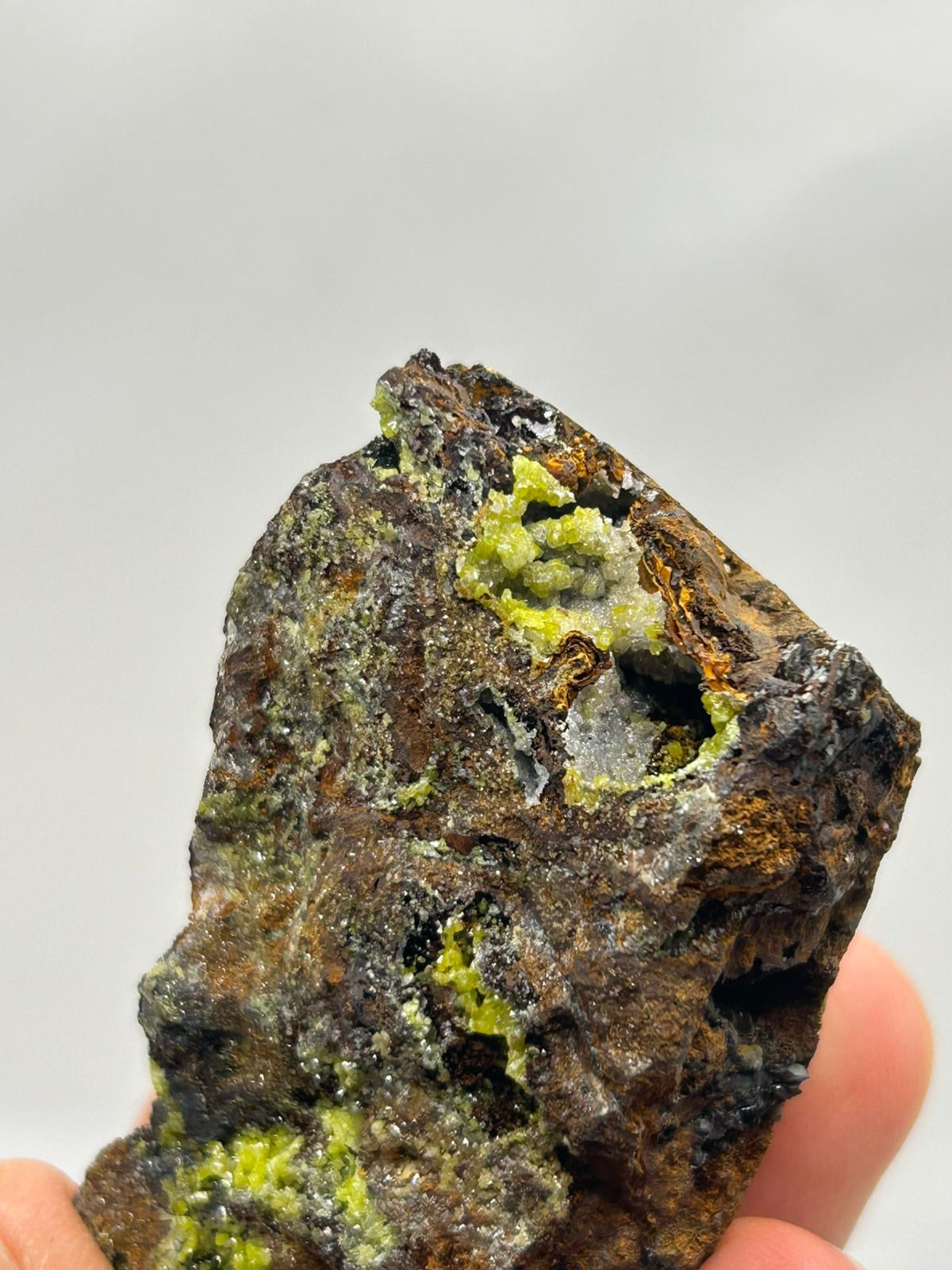 Piromorfite e cerussite