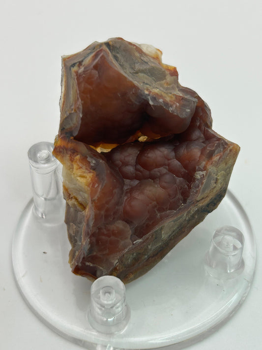 Calcedonio rosso grezzo