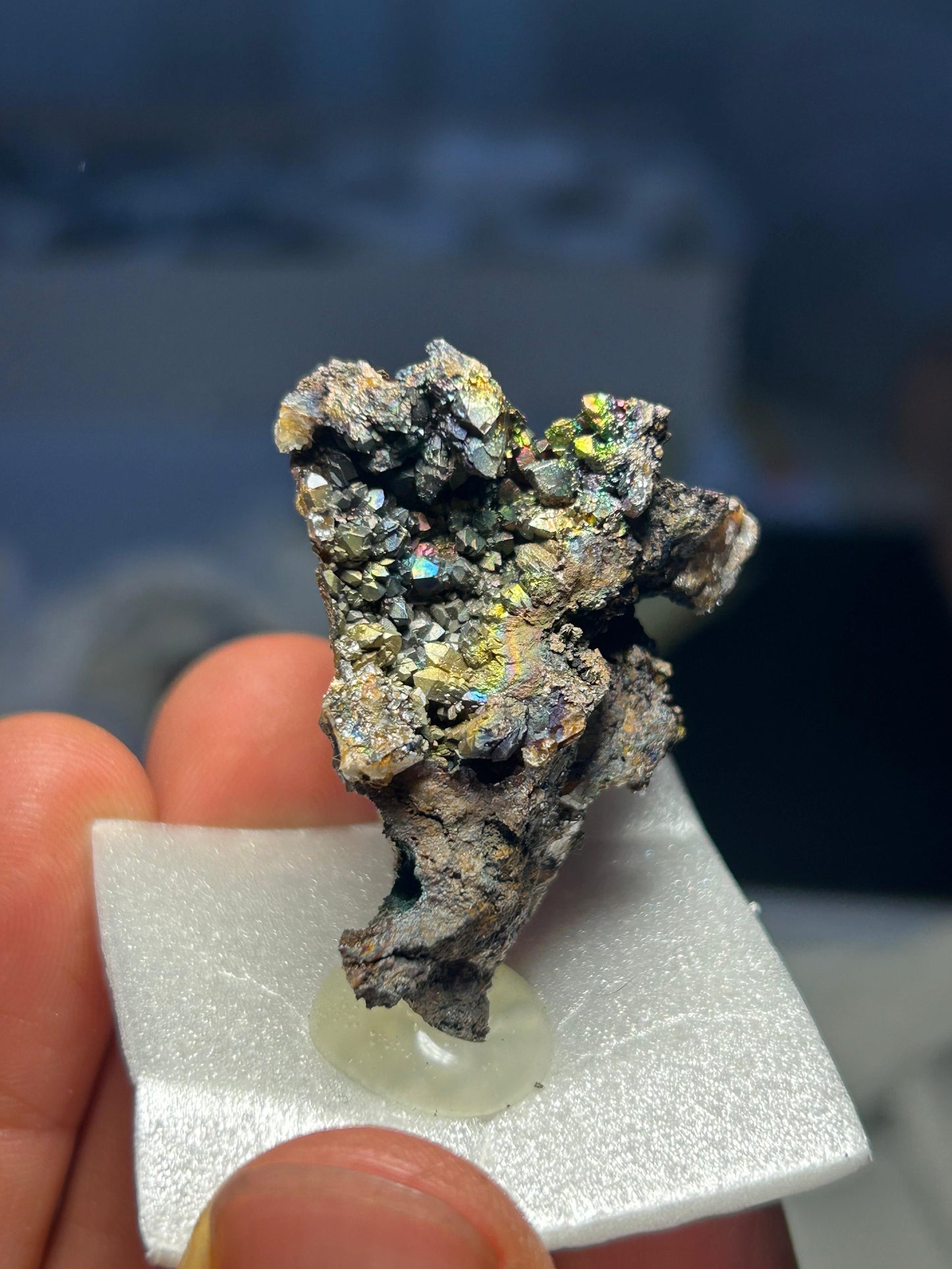 Goethite iridescente