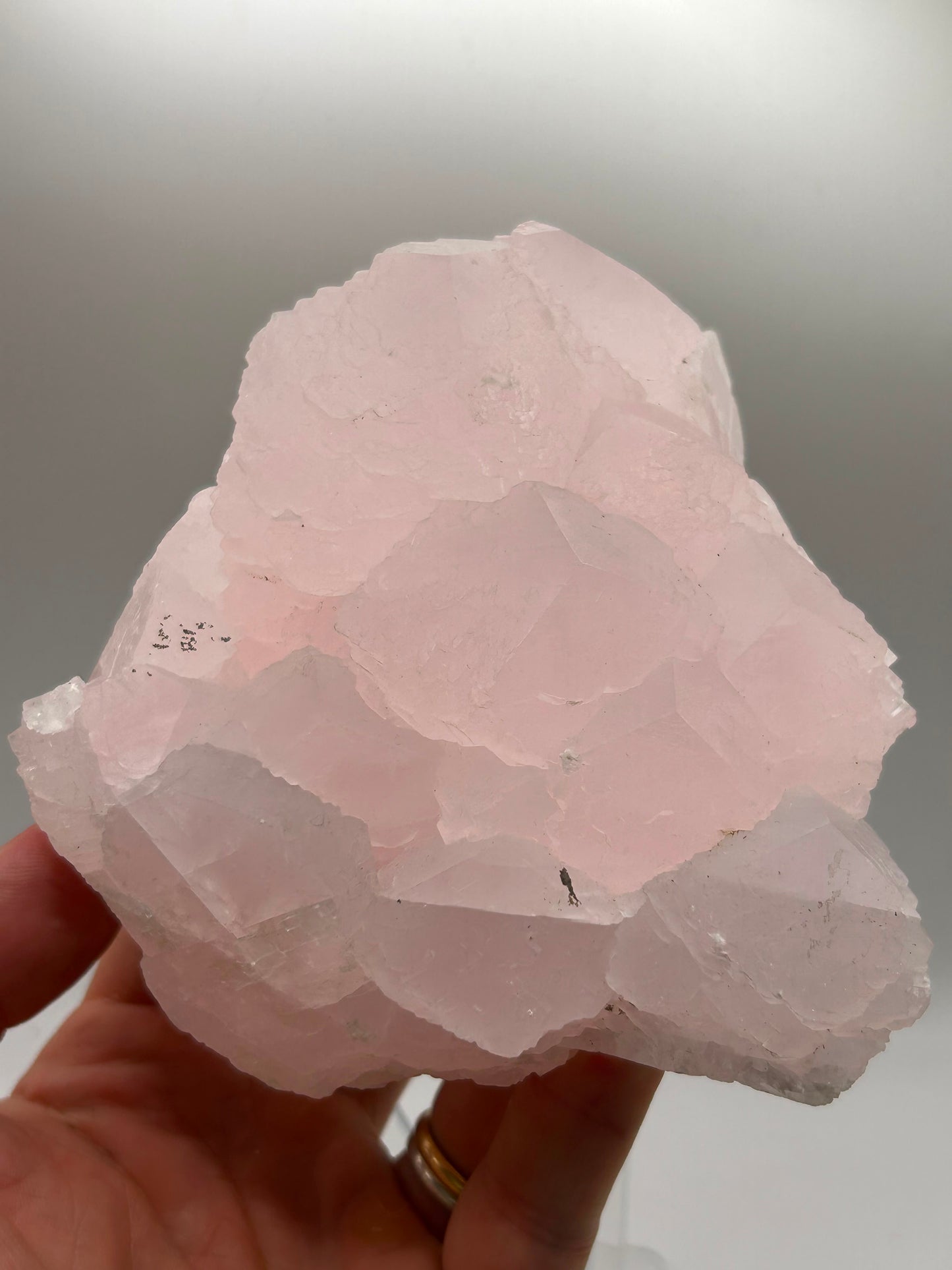 Mangano calcite fluorescente