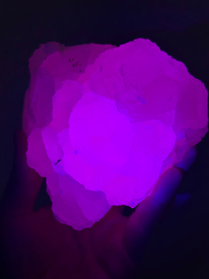 Mangano calcite fluorescente