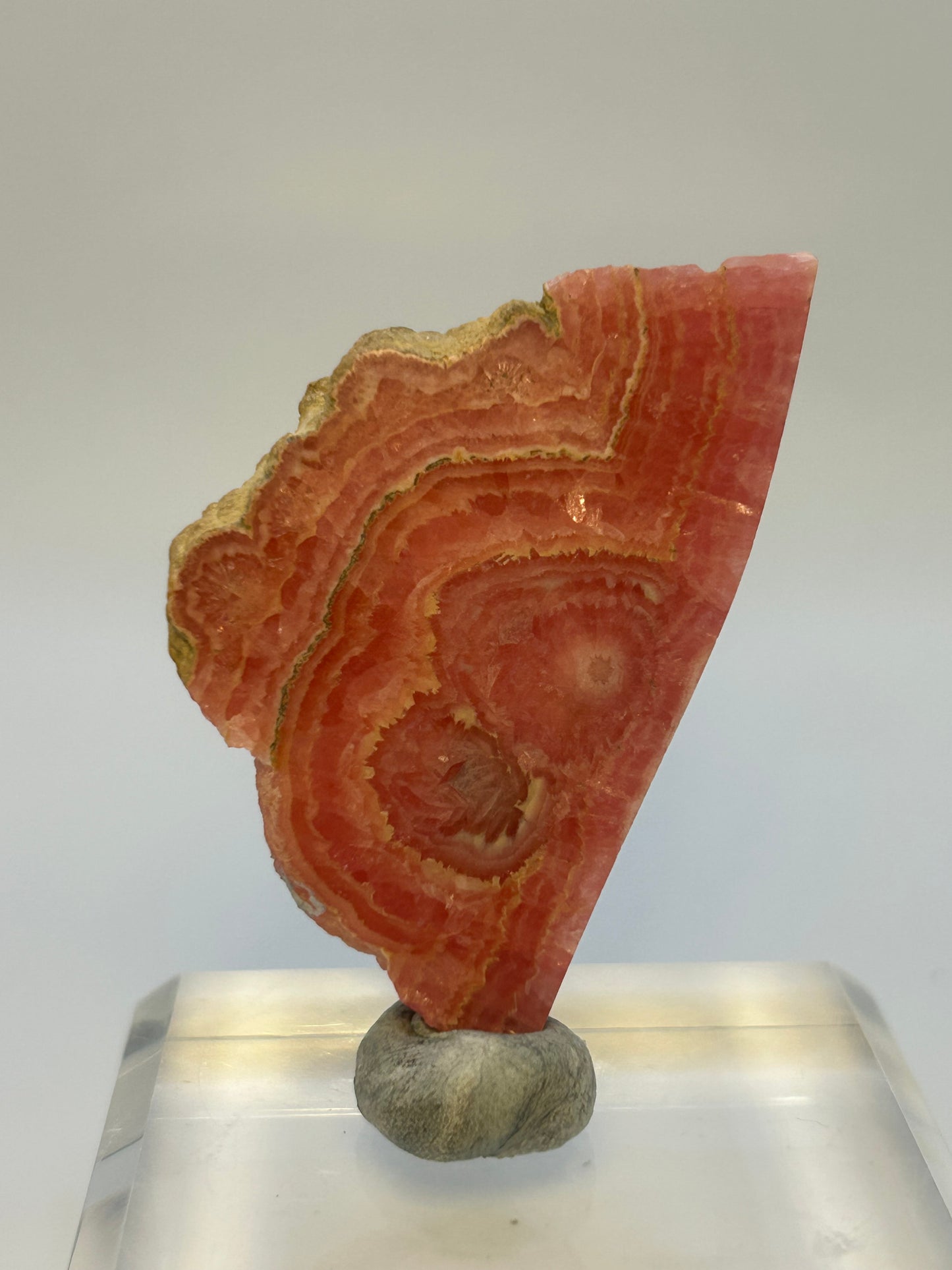 Fetta rodocrosite