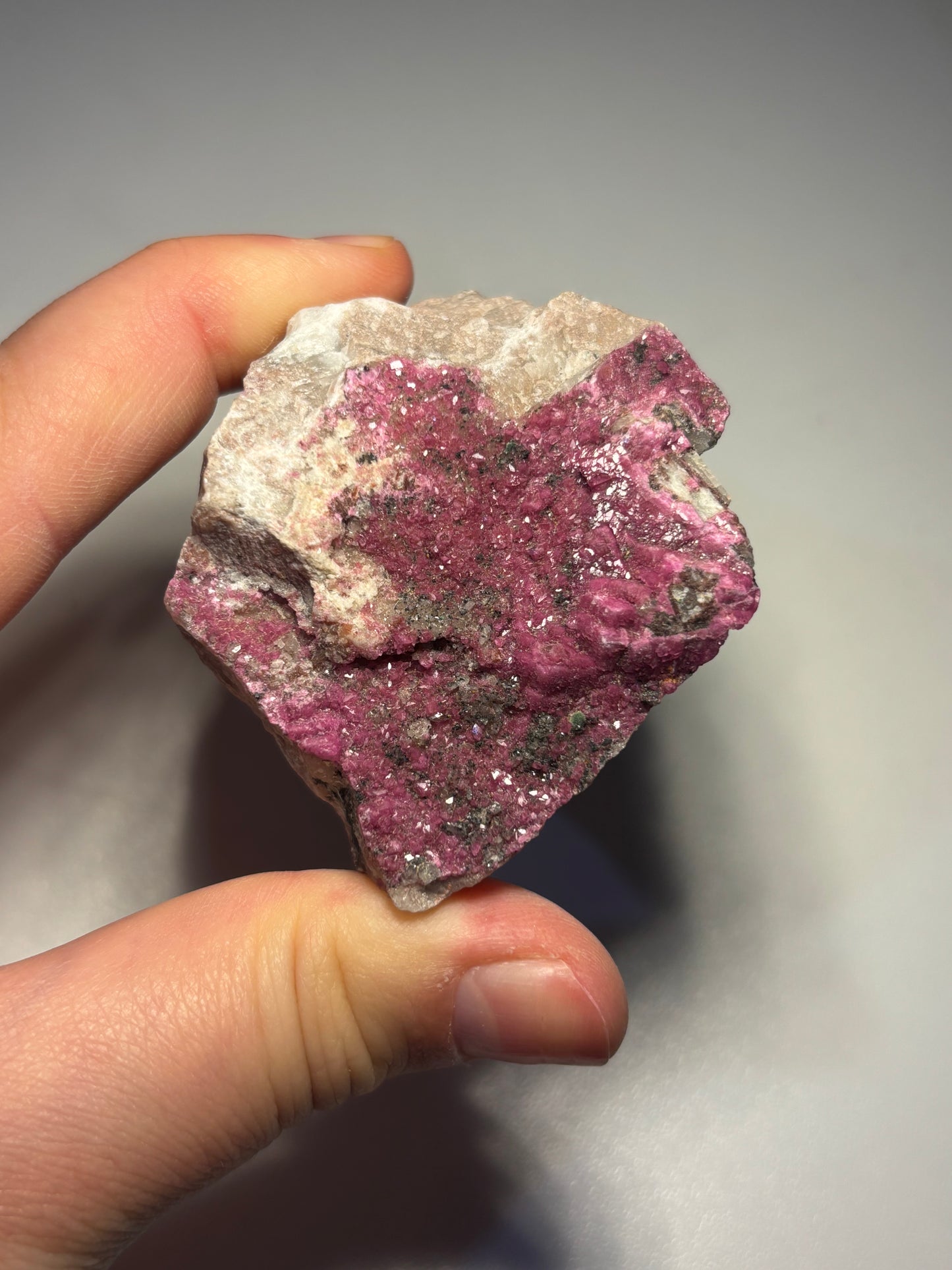 Cobalto calcite grezza