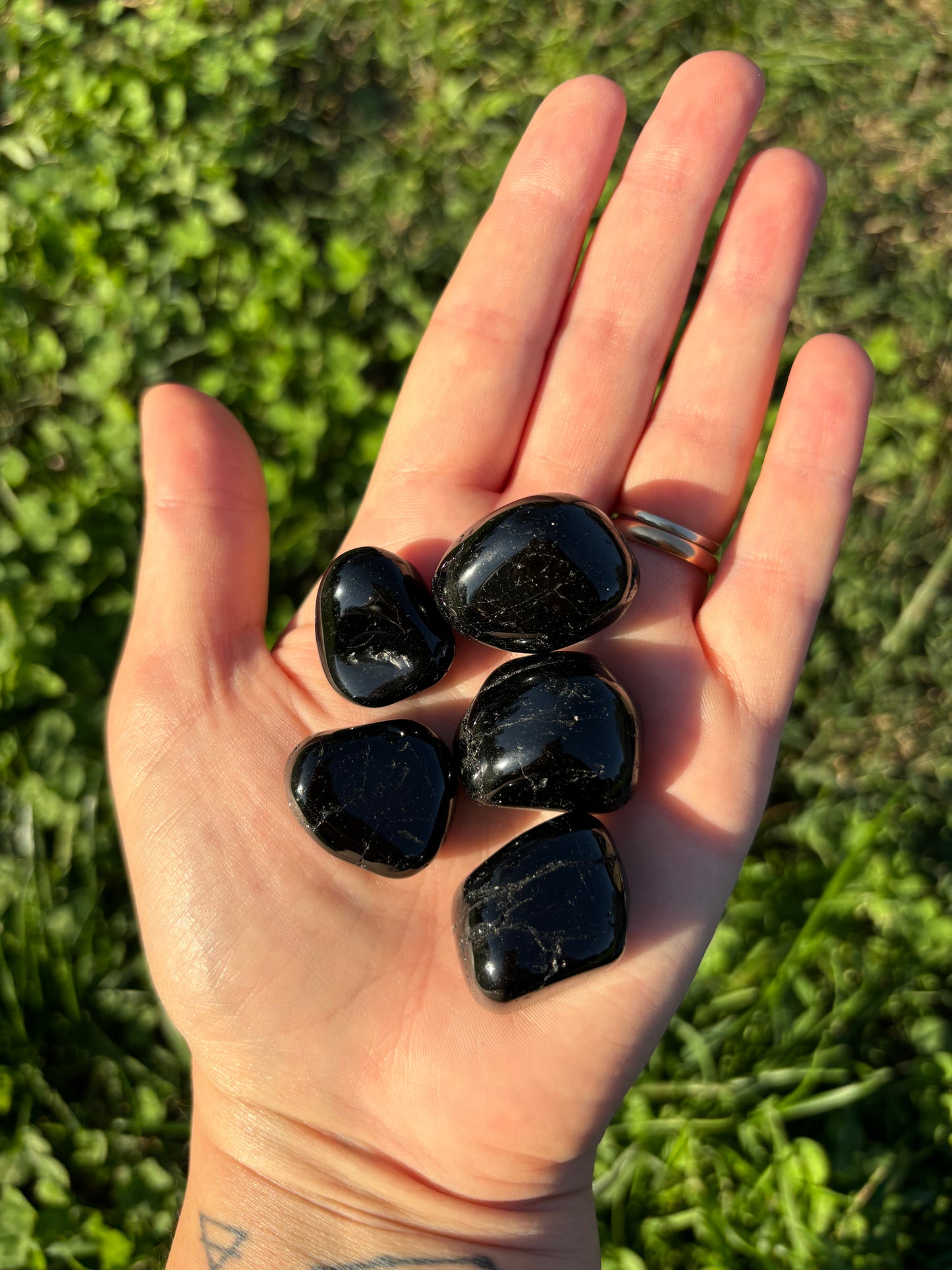 Tormalina nera burattata