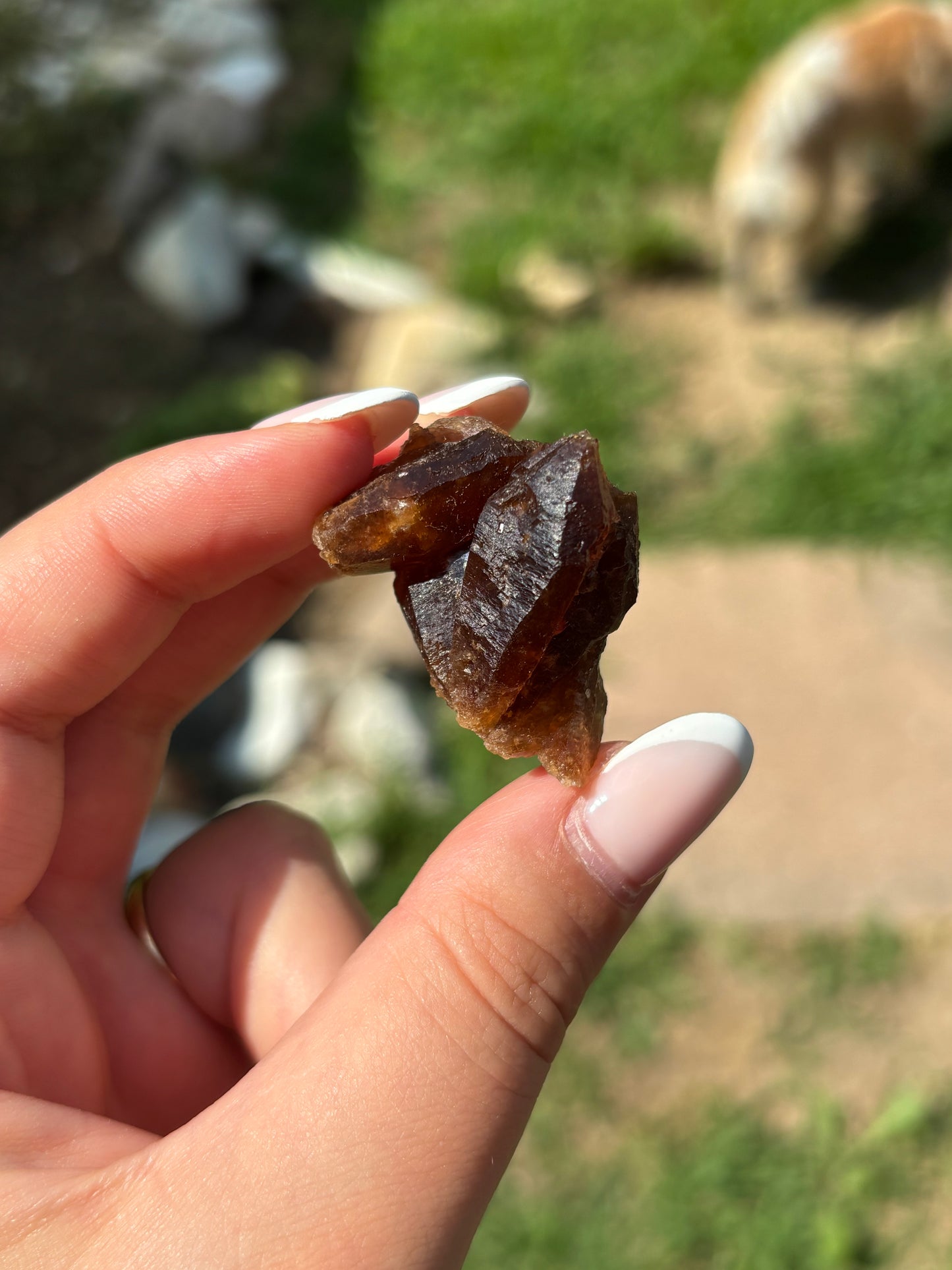 Drusetta quarzo citrino