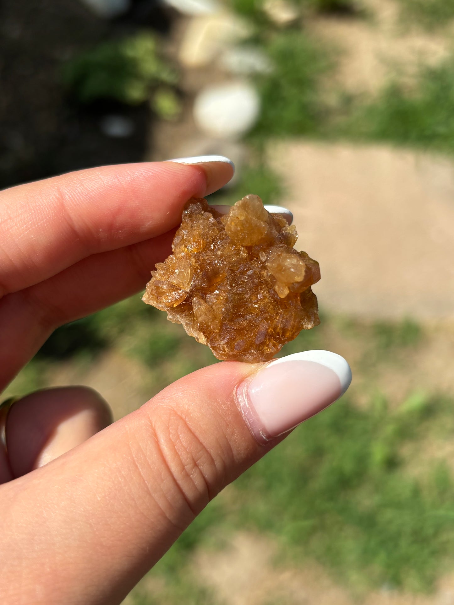 Drusetta quarzo citrino