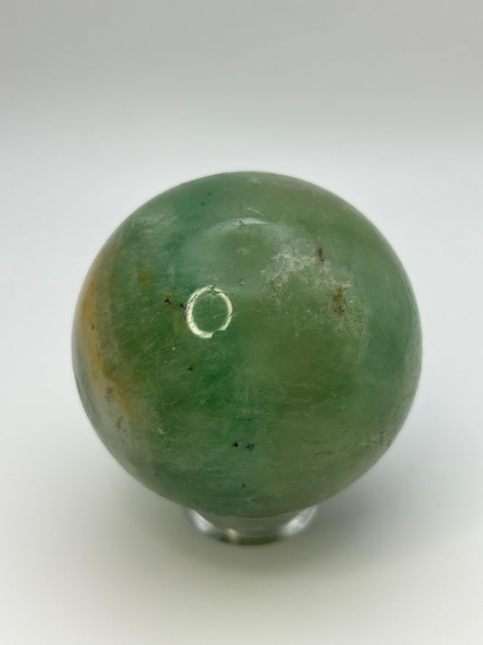 Sfera in fluorite verde