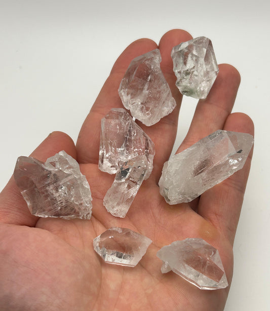 Punta in quarzo dal M. Bianco