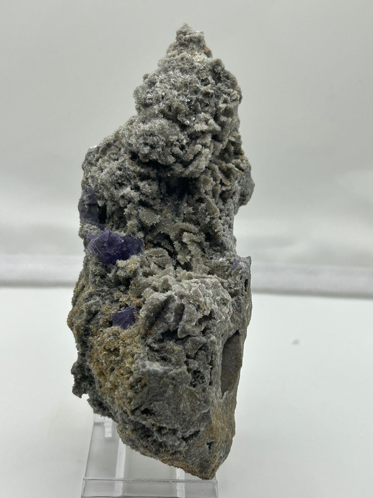 Fluorite su quarzo