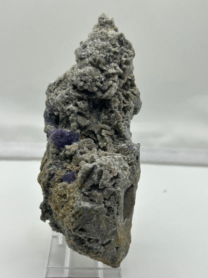 Fluorite su quarzo