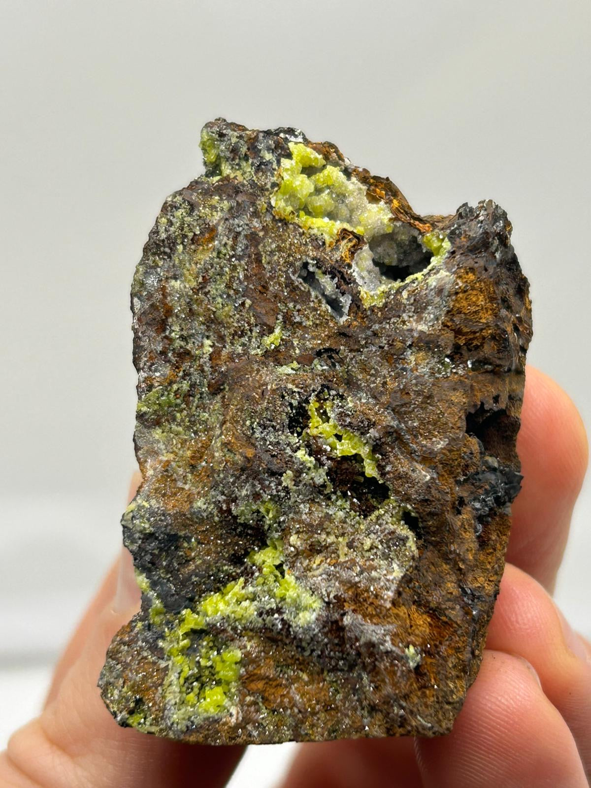 Piromorfite e cerussite