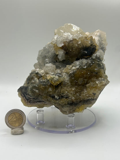 Fluorite gialla e calcite