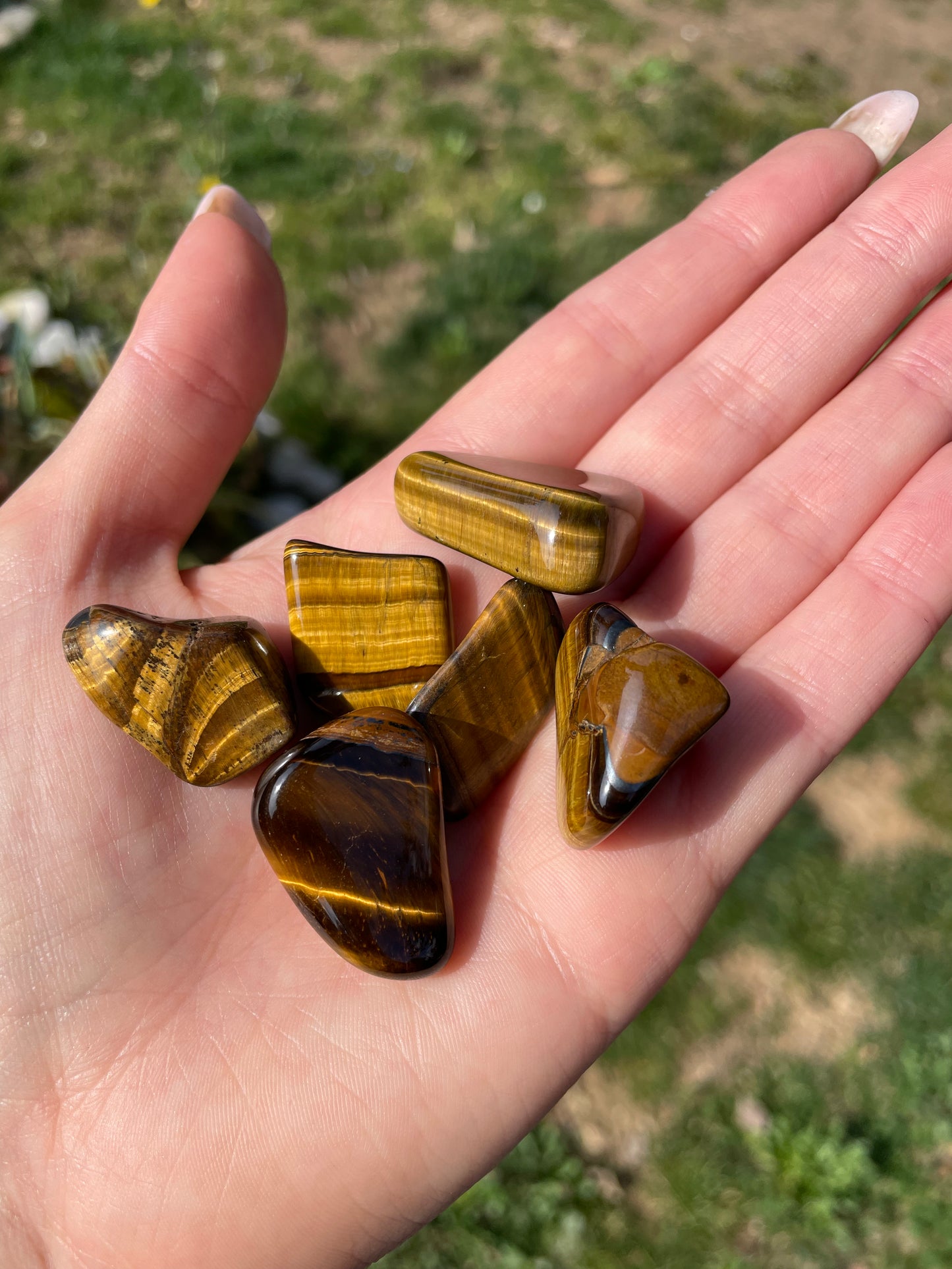 Occhio di tigre burattato